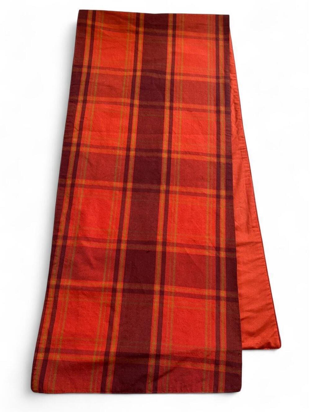 The Prairie by Rachel Ashwell Plaid Reversible Table Runner 🍂 Warm Fall Vibes